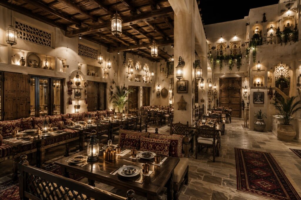 SADEED Restaurant interior design
