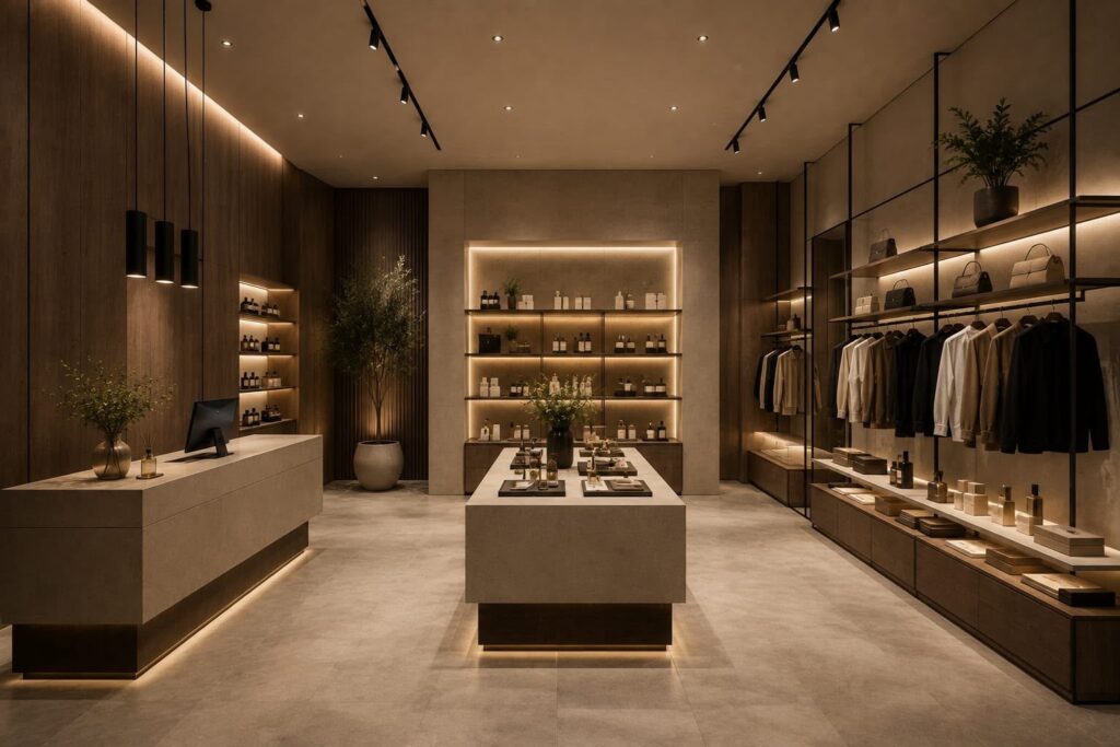 SADEED Retail interior design